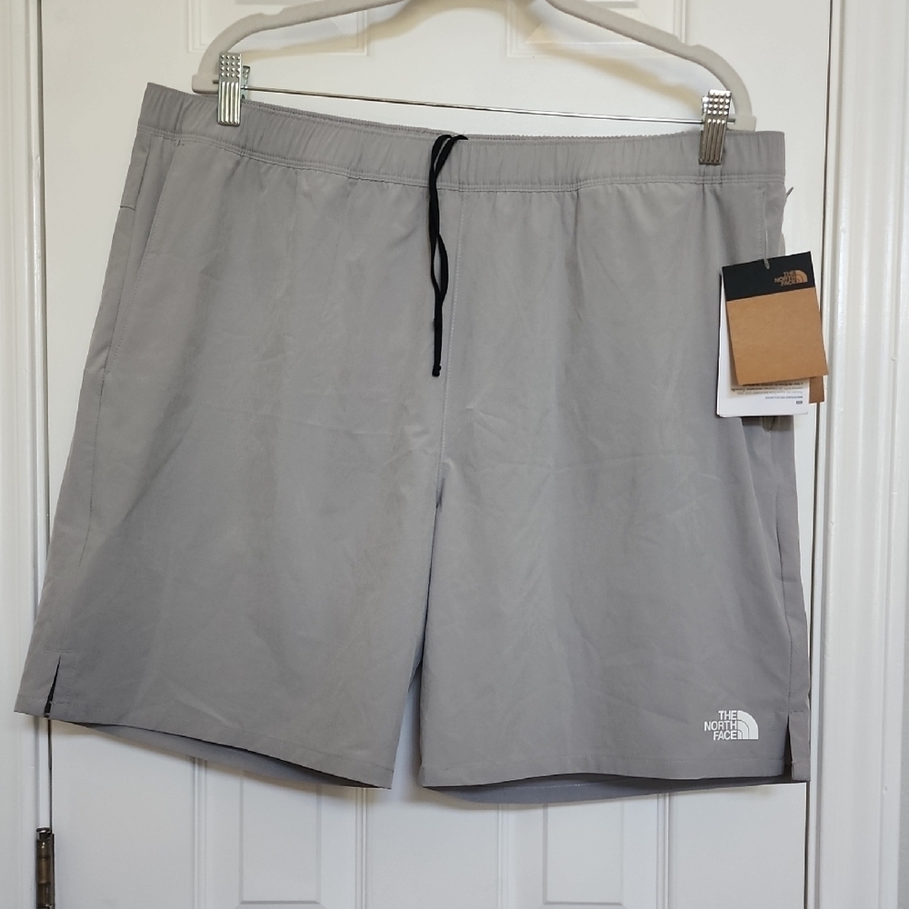 NWT The North Face Men's Standard Fit Wander Short Flash Dry Grey Size XL​​